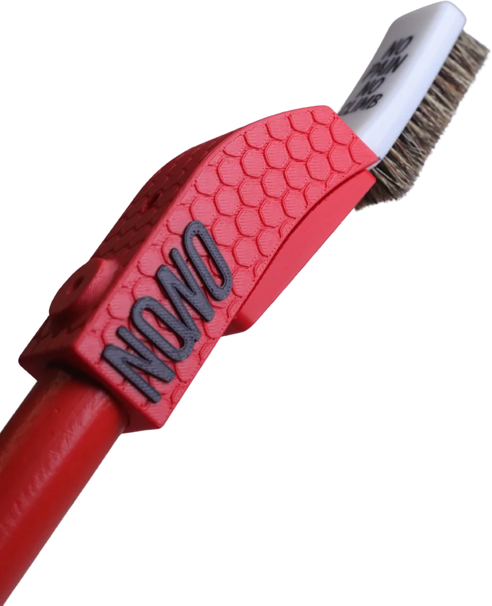 Red NONO Fix Stick brush head on a pole